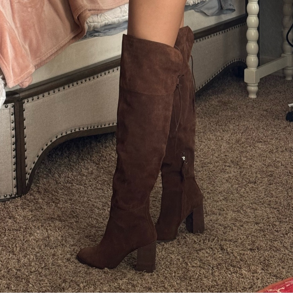 Steve Madden Chocolate Over-the-Knee Boots